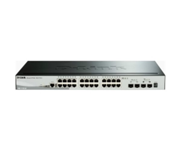 SWITCH D-LINK 28-PORT 10/100/1000MBPS MANAGED DGS-1510-28X