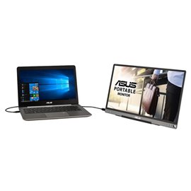 ZENSCREEN ASUS MB16AMT  15,6" 1920x1080 TOUCH, 5 ms, 16:9, 178°, IPS, 250CD, CONTRASTO 700:1, MICRO-HDMI, USB, MULTIMEDIALE