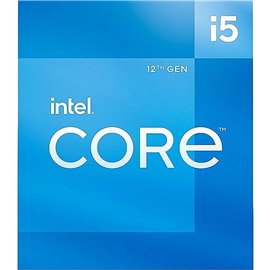 CPU INTEL CORE I5 12400 EXA-CORE, 12 THREADS, 2,5-4,4 GHZ, 16 MB CACHE,  LGA1700, GRAFICA INTEGRATA 300 MHZ 4-VIDEO HD730, SUPPO