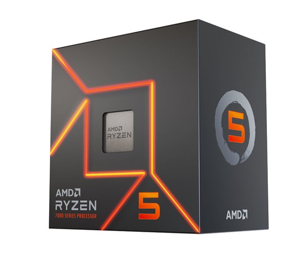 CPU AMD RYZEN 5 PRO 7645 3.8-5.1 GHZ 6-CORE 12 THREADS 32MB CACHE GRAFICA INTEGRATA VENTOLA SOCKET AM5